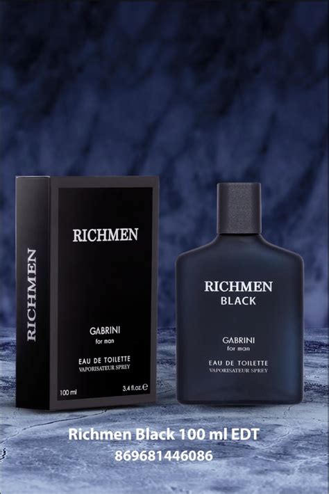 Richmen Black EDT For Man 100 ml Fiyat ve .